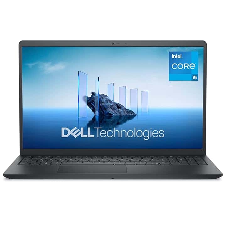 Dell 15 Laptop DC15250 15,6" FHD (1920 x 1080) 120Hz, Intel Core i5-1334U, Grafica Intel UHD, 16GB RAM, 512GB SSD, Windows 11 Home, Tastiera Italiana QWERTY – Nero Carbonio EPEAT