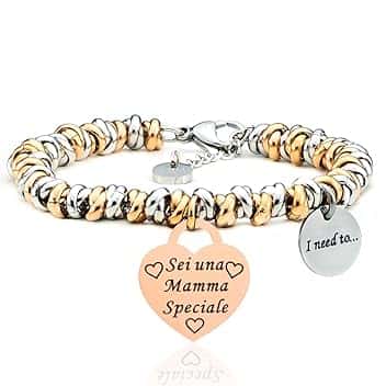 SAGA GIOIELLI Bracciale donna I need to...Collections Protezione, Fortuna, Buoni Auspici, Amore