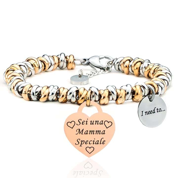 SAGA GIOIELLI Bracciale donna I need to...Collections Protezione, Fortuna, Buoni Auspici, Amore