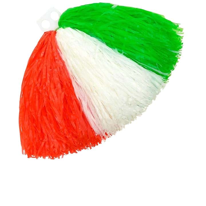 W WIDMANN MILANO Party Fashion - Pom Pom, cheerleader, costume da liceale, accessorio, carnevale