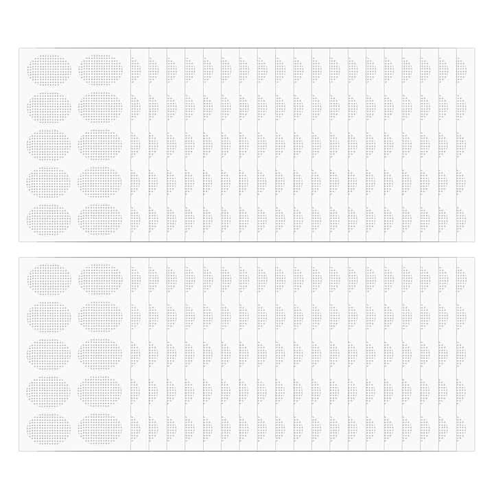 LIFEASY STORE 500 Pezzi Cerotti per Orecchie, Protezioni per Orecchini, Stabilizzatori Pesanti Cuscinetti di Supporto per Lobo dell'Orecchio, Adesivi per Orecchie, Supporto Patch per Orecchini Grandi