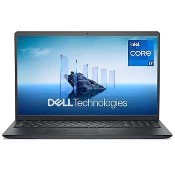 Dell 15 Laptop DC15250 15,6" FHD (1920 x 1080) 120Hz, Intel Core i7-1355U, Grafica Intel UHD, 16GB DDR4 RAM, 512GB SSD, Windows 11 Home, Tastiera Retroilluminata QWERTY – Nero Carbonio EPEAT