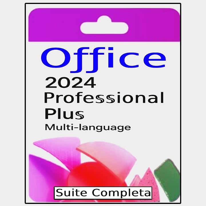 Suite MS_Oƒƒice_2024_Profe𝕤𝕤ional_Plu𝕤 - Licenza Digitale - Attivazione Online o Telefonica - Compatibile Windows - Consegna Digitale nei Messaggi Amazon + Spedizione cartecea con Poste Italiane