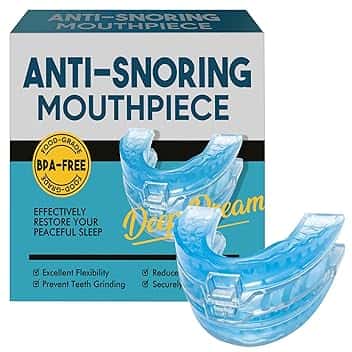 Dispositivo Anti Russamento Professionale - Bite Dentale con Proteggi Denti | Stop al Russamento, Dormi Meglio | Sicuro, Comodo, Regolabile per Uomo e Donna