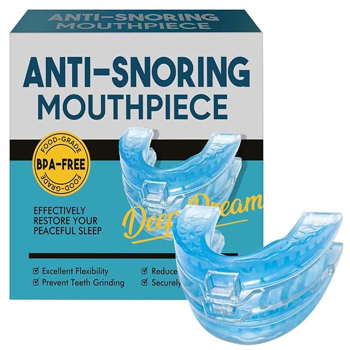 Dispositivo Anti Russamento Professionale - Bite Dentale con Proteggi Denti | Stop al Russamento, Dormi Meglio | Sicuro, Comodo, Regolabile per Uomo e Donna