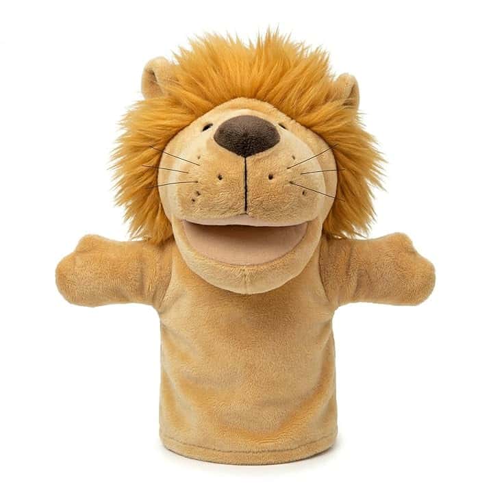 Marionette a Mano con Animali per Bambini,Il Bambino Include Lupo Leone ecc.Bocche Aperte Mobili,Perfette per Raccontare storie,Insegnare,Scuola Materna,Regali di Compleanno