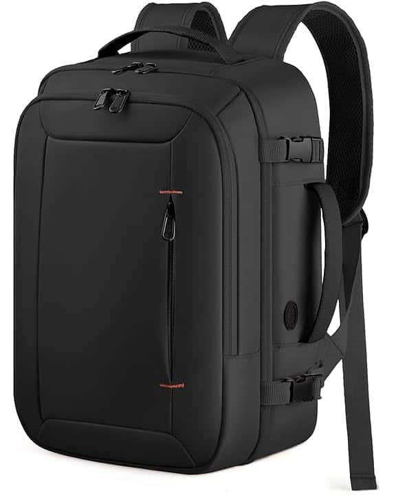HOTOR Zaino Ryanair 40x20x25 - Zaino da Viaggio Zaino Porta PC Multi-Tasca e Portatile, Bagaglio a Mano Compatibile Ryanair, Con Foro USB, Per Donna e Uomo Lavoro, Viaggi in Aereo e Trekking