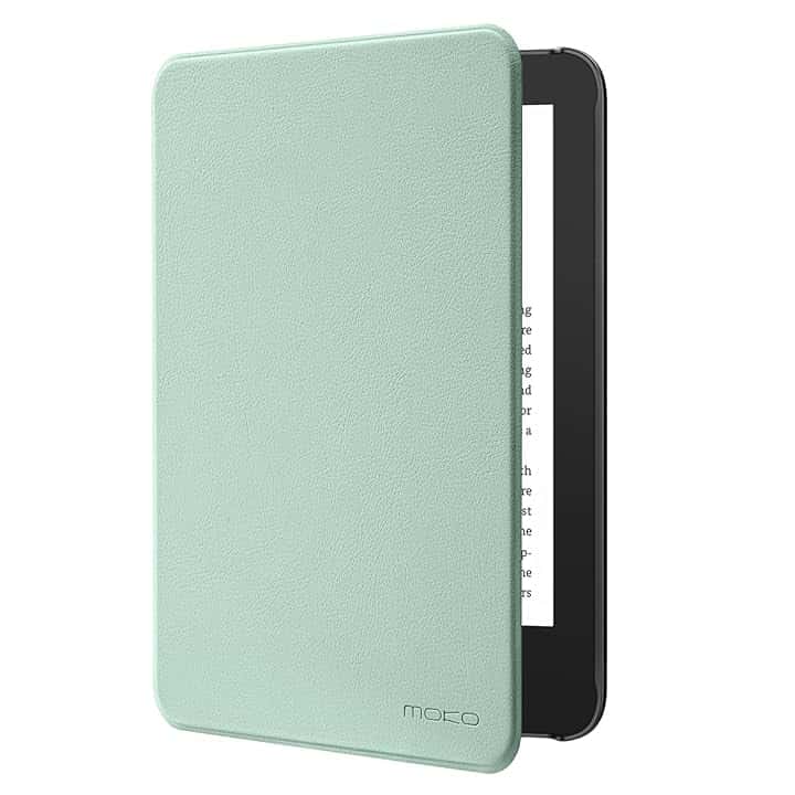 MoKo Custodia Compatibile con 6 Pollici Nuovo Kindle 11a Generazione 2024/2022, Cover Leggera con Auto Sveglia/Sonno per Kindle 2024/2022 11a Gen e-Reader, Matcha ClimatePartner certified
