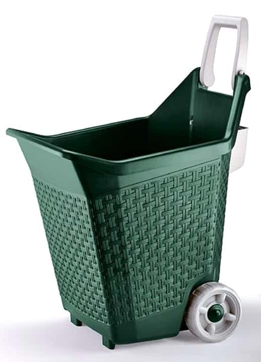 Bama Kart Carriola porta-tutto per Giardino, Muschio, 59 x 50 x 72 cm