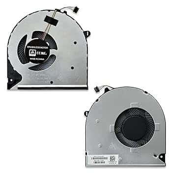 new net - Ventola CPU Fan Compatibile con HP 15-DW, 15-gw, 15s-Dr, 15s-du, 15s-dy, 15s-gr, 15s-GU, 15t-DW, 15z-gw, 250 G8, 250 G9, 250R G9, 255 G8, 255 G9, 256 G8 [4 Pin - Diametro 55 mm]