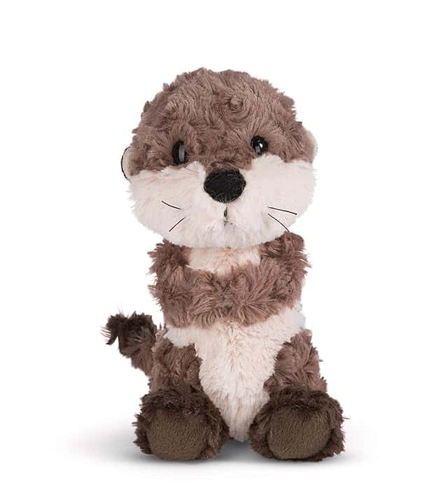 NICI 49150 Cuddly Toy Otter Oda 20 cm Grey Slipping Sustainable Soft Plush Cute Plush Toy for Cuddling And Playing, for Children And Adults, Great Gift Idea