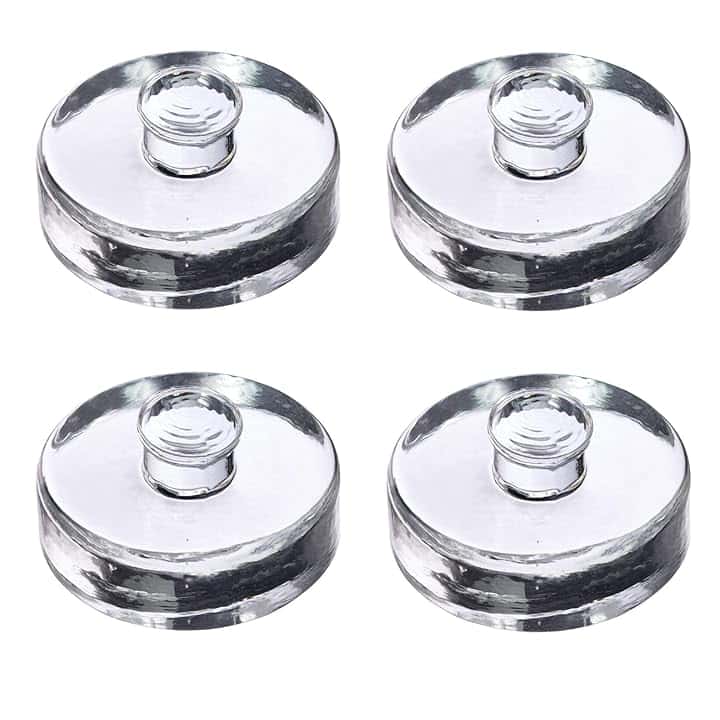 Westmark Pesi da fermentazione – pesi da fermentazione in vetro composti da 4 pesi da fermentazione, accessori da fermentazione – vetro, Ø 7 cm, 4 pz.