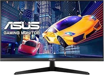 ASUS VY279HGR Eye Care Monitor 27", Full HD IPS (1920x1080), HDMI, VGA, 1 ms (MPRT), 120Hz, Adaptive Sync, Tecnologia EyeCare Plus, Bassa Luce Blu, Nero Etichetta Energetica TCO Certified