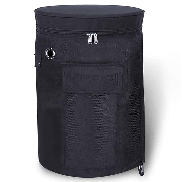 Kovshuiwe Copertura per serbatoio di propano, copertura protettiva per bottiglia di gas da 11 kg, copertura di protezione per bottiglia di gas,serbatoio di gas 600D Oxford anti-UV impermeabile (66 x