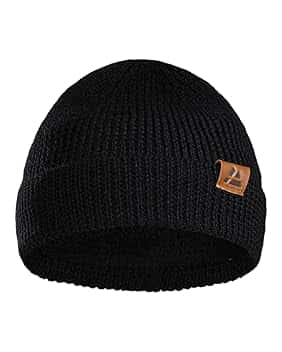 DANISH ENDURANCE Berretto Beanie in Lana Merino con Fodera in Pile, Berretto a Maglia, Berretto Invernale Uomo e Donna OEKO-TEX STANDARD 100