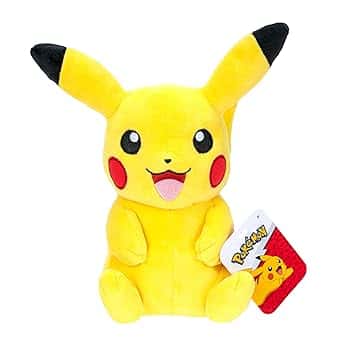 Pokémon PKW3457-20 cm peluche – Pikachu peluche ufficiale