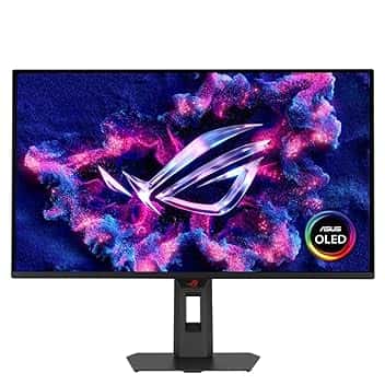 ASUS ROG Strix OLED XG27AQDMES, Monitor Gaming da 26,5" QHD QD-OLED (2560 x 1440), 0,03ms Response Time, 240 Hz, ELMB e Compatibile con G-SYNC, Neo Proximity Sensor, DisplayWidget Center, Nero