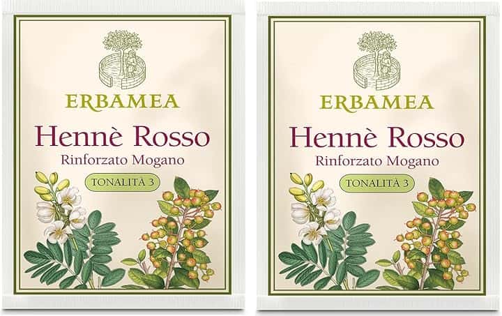 Henne' Rosso Mogano - 2 Confezioni Da 100 Gr