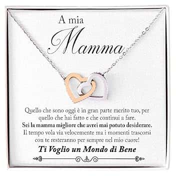 NONNA PROFESSIONISTA Collana Donna Mamma Nonna Suocera Amore Finitura in Oro, Argento Idee Regali per lei Nonna Compleanno Natale - Cofanetto con DEDICA incluso