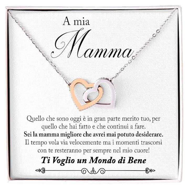 NONNA PROFESSIONISTA Collana Donna Mamma Nonna Suocera Amore Finitura in Oro, Argento Idee Regali per lei Nonna Compleanno Natale - Cofanetto con DEDICA incluso