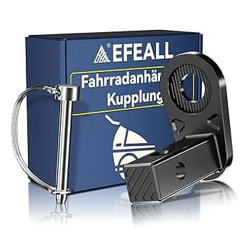 Frizione per rimorchio per bicicletta Kid/Kid Plus fino al 2015, stabile gancio di traino per bicicletta con perno di sicurezza, frizione per rimorchi per cani, rimorchi per bambini, rimorchi