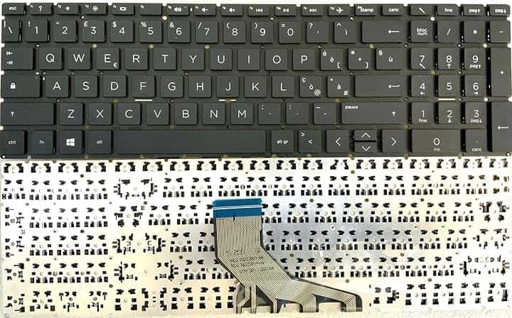 Tastiera Italiana per HP 15-da, 15-Db, 15-Dr HP 250 G7, 255 G7