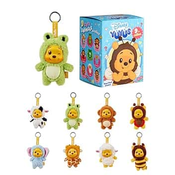 Disney YuYus Winnie The Pooh - Personaggio da collezione in scatola a sorpresa, cm 12, Cod. 6315870777, +0 mesi