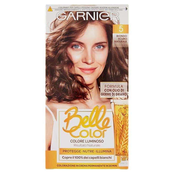 Garnier Belle Color Colorazione Permanente, 5 Biondo Scuro