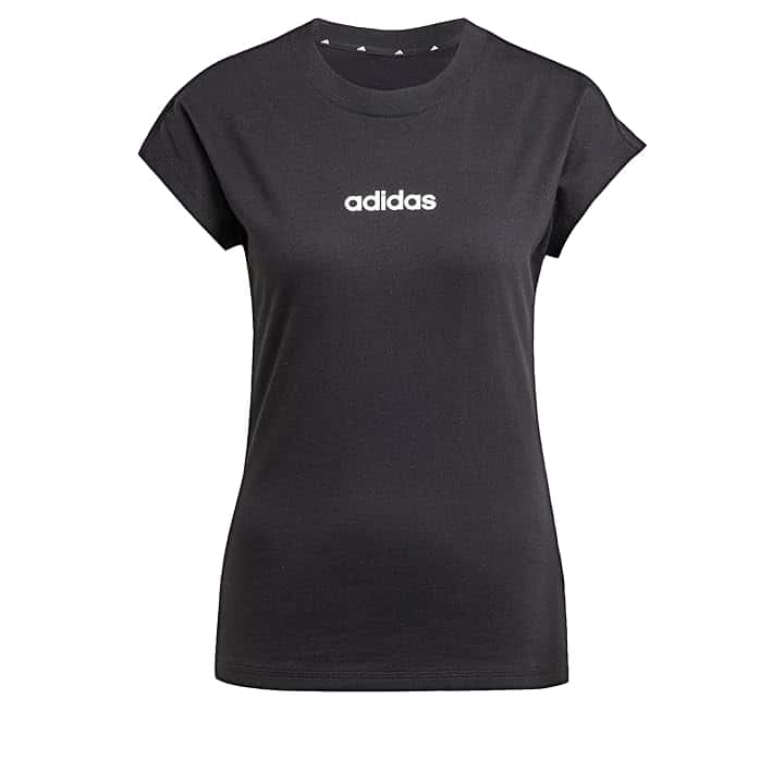 adidas Women T-Shirt Essentials Linear Cotton