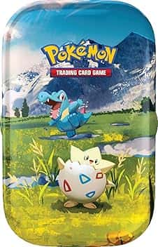Pokémon: miniscatola da collezione Espansione Megaevoluzione - Ascesa Eroica (Togepi e Totodile) del GCC Pokémon (1 foglio adesivi, 1 carta illustrazione della miniscatola e 2 buste espansione)