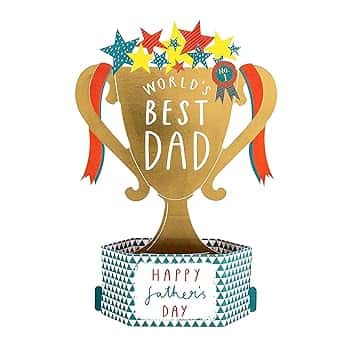 Hallmark Biglietto per la festa del papà – Trofeo Pop Up Design