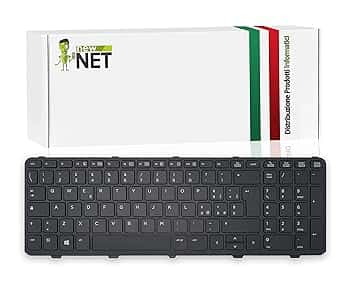 new net Keyboards - Tastiera Italiana Compatibile con Notebook HP Compaq Probook 450 G0, 450 G1, 450 G2, 455 G0, 455 G1, 455 G2, 470 G0, 470 G1, 470 G2 con Frame Cornice
