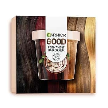 Garnier GOOD Colorazione Permanente, Kit Premium, Tinta Permanente, Per un Colore Intenso e Brillante, Fino a 8 Settimane, Senza Ammoniaca, Colore: 4.0 Castano Cioccolato