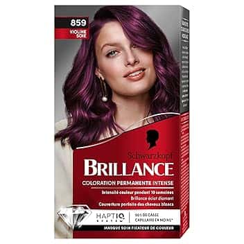 Schwarzkopf Brillance, colorazione permanente, violino seta 859 (lingua italiana non garantita)
