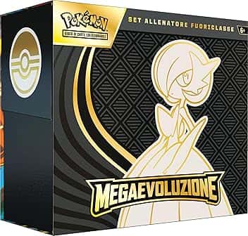 Pokémon: set Allenatore Fuoriclasse (Gardevoir) dell’espansione Megaevoluzione del GCC Pokémon (una carta promozionale a figura intera, nove buste di espansione e accessori premium)
