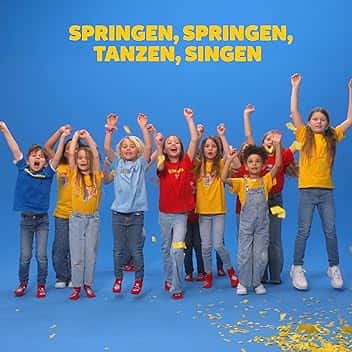 Springen, Springen, Tanzen, Singen! (Mit Mittelteil zum freien Gestalten)