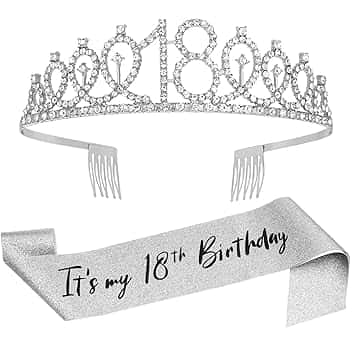 Bohoman 18° compleanno corona ragazza compleanno festone festone compleanno "It's my 18th Birthday" fascia e tiara per ragazze 18° compleanno regali feste decorazioni