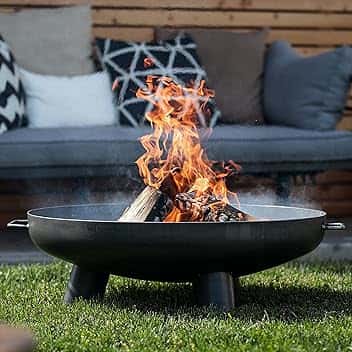 Braciere Coburg Ø 80 cm, Braciere da Giardino, Braciere da Esterno in Acciaio