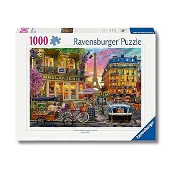 Ravensburger - Puzzle 1000 Pezzi Parigi | Puzzle Adulti E Famiglie | Dimensione Di 70x50 Cm | Regalo Adulti | Regalo Festa del Papà The Forest Stewardship Council