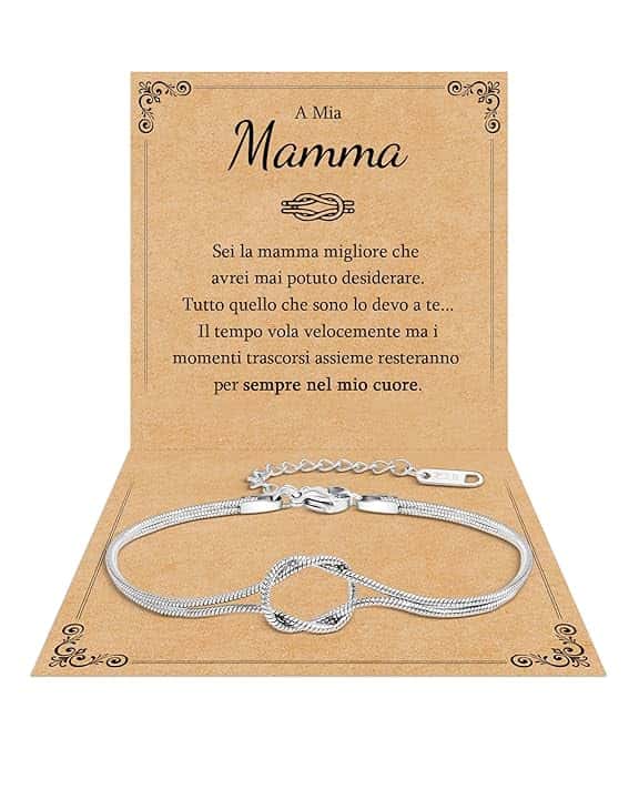 Cheerslife Regalo per Amica/Sorella/Mamma/Figlia Braccialetti Amicizia Bracciale Amicizia Donna Regalo Donna Compleanno Laurea Natale Festa della Madre