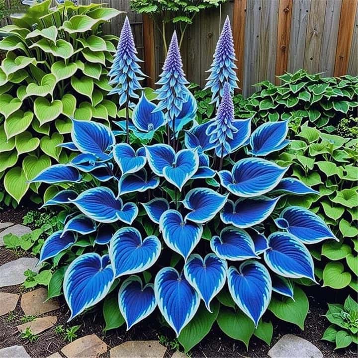 Bulbi di hosta,Radici selezionate di hosta,miste,resistenti al freddo e alla siccità,adatte per la decorazione di giardini e balconi-2 Rizoma-C