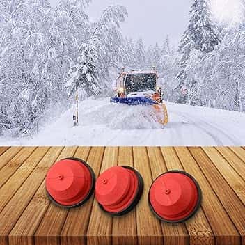 Besttoolifes Ricambio per lampadina di primer per spazzaneve Tecumseh Snow King, compatibile con modelli HMSK100, HMSK105, HMSK110, AV520, confezione da 3, plastica