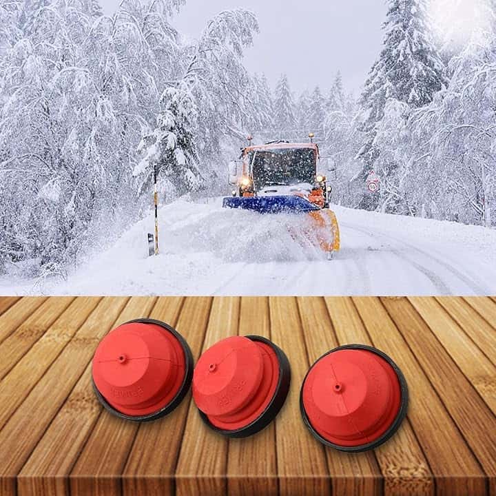 Besttoolifes Ricambio per lampadina di primer per spazzaneve Tecumseh Snow King, compatibile con modelli HMSK100, HMSK105, HMSK110, AV520, confezione da 3, plastica