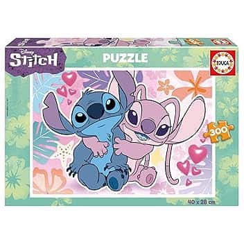 Educa - Puzzle Disney Stitch | 300 pezzi Puzzle | Stitch Lilo, Disney Puzzle Bambini | dai 6 anni (19964)
