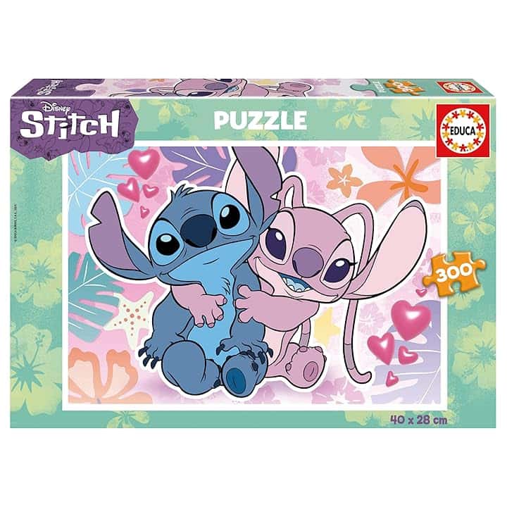 Educa - Puzzle Disney Stitch | 300 pezzi Puzzle | Stitch Lilo, Disney Puzzle Bambini | dai 6 anni (19964)