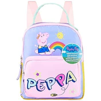 Get Trend Peppa Pig Zainetto Bambina Borsa Zaino Piccolo Carina Zaino Asilo Bimba Scuola Materna Viaggio Idee Regalo (Multi Peppa Pig)