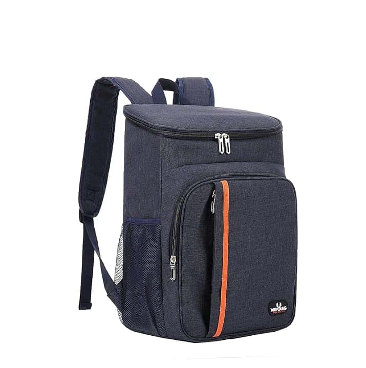 Zaino Termico Frigo 22L, Borsa Termica Porta Pranzo, Borsa Frigo Isoterma Impermeabile O cibi e Bevande Refrigerati per Picnic Escursionismo Campeggio Barbecue Campeggio Eventi Sportivi