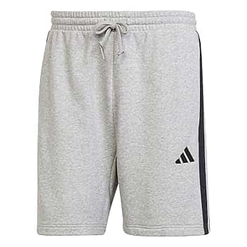Adidas Uomo Essential Three Stripes French Terry Short