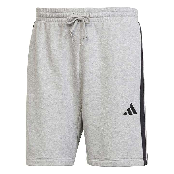 Adidas Uomo Essential Three Stripes French Terry Short