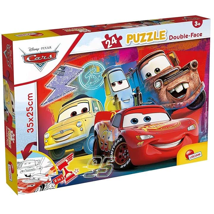 Liscianigiochi Disney Puzzle DF M-Plus 24 Cars, 99498